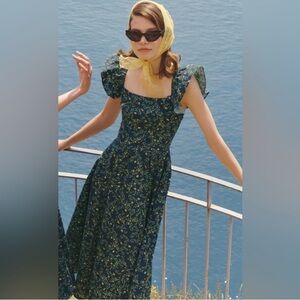 Hill House Daphne dress in Midnight Garden